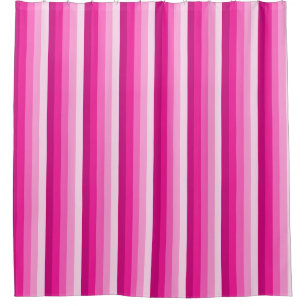 Cortina Para Box Tiras de sombra rosa-quente