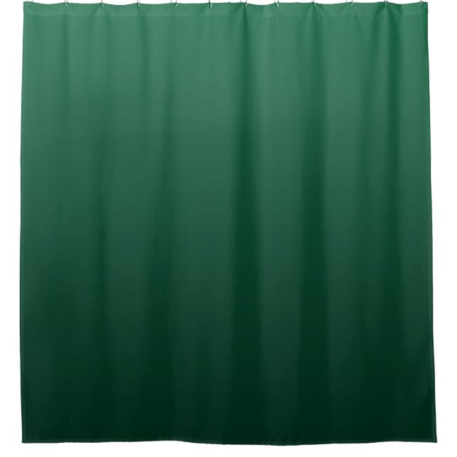 Cortina Para Box Tons de Verde Esmeralda  (Frente)