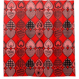 Cortina Para Box Topsy Turvy Hearts