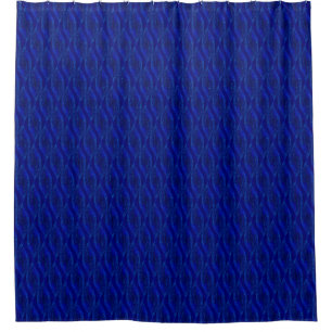 Cortina Para Box Torção Azul