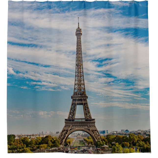 Cortina Para Box Torre Eiffel em Paris (Frente)