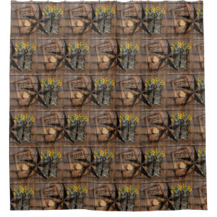 Cortina Para Box Torre Russo Texas Star Western Pistolol