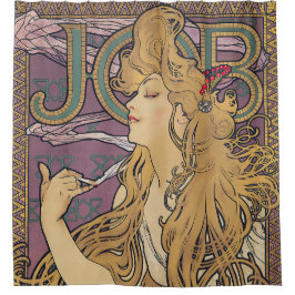 Cortina Para Box Trabalho (1896) de Alphonse Mucha