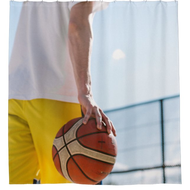 Cortina Para Box Trabalho de arte de basquetebol (Frente)