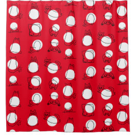 Cortina Para Box Traçado De Gato