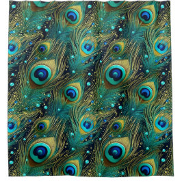 Cortina Para Box Travesseiro Peacock Passion
