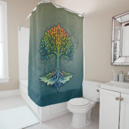 Cortina Para Box Tree of Life Shifting Dawn 