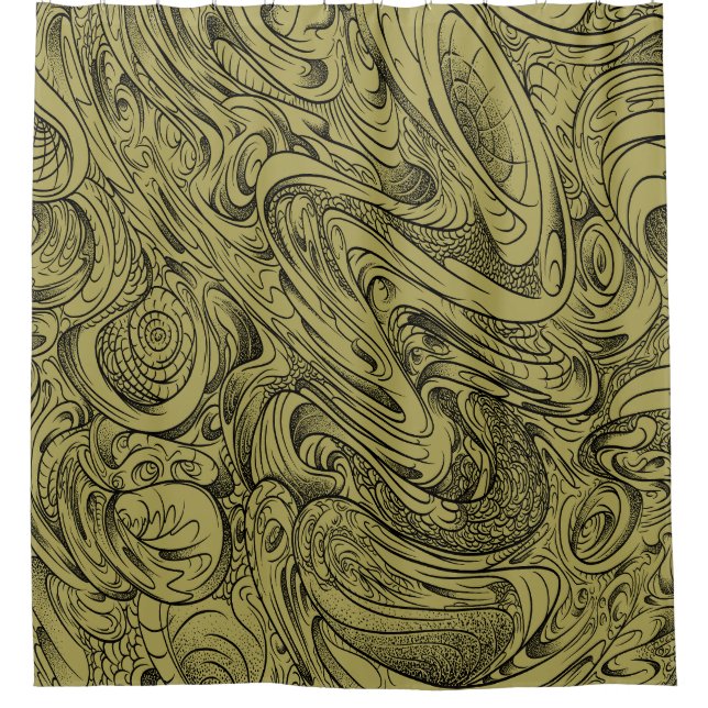 Cortina Para Box Trippy Art (Frente)