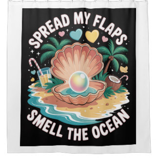 Cortina Para Box Tropical Tease Spread My Flaps, Smell the Ocean