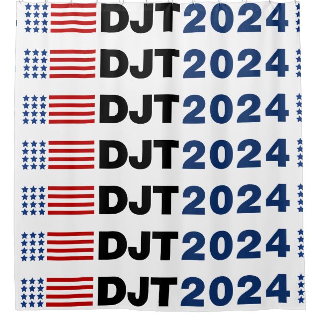 Cortina Para Box Trump 2024 DJT (Frente)