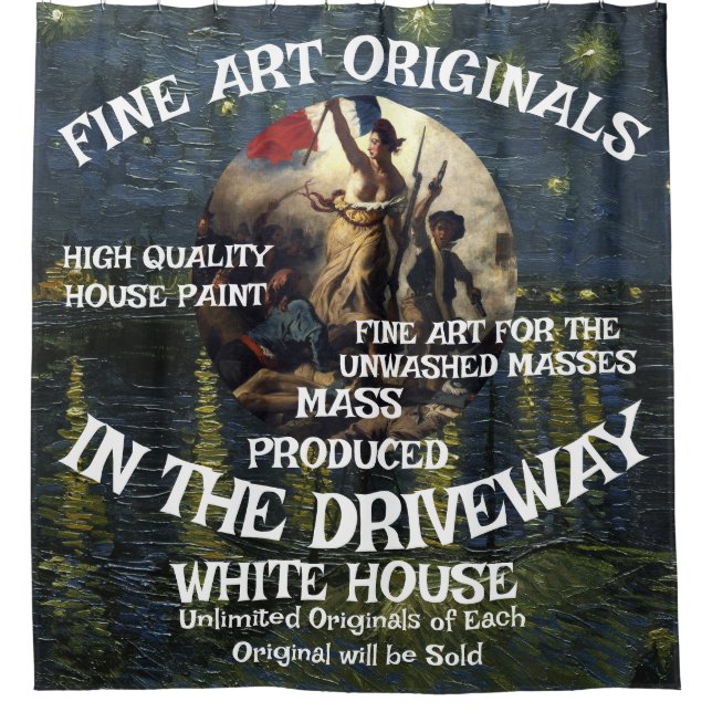 Cortina Para Box Trump 2028 Third Term Campaign Poster Original (Frente)