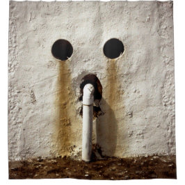 Cortina Para Box Tubo de água exposto