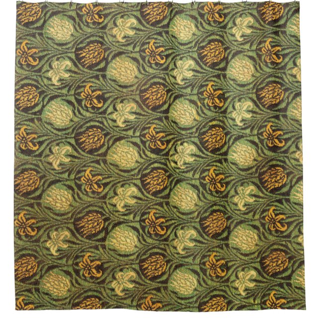 Cortina Para Box Tulip E Lily Por William Morris (Frente)