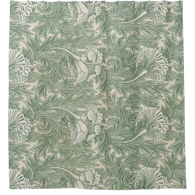 Cortina Para Box Tulip Pattern (por William Morris) (Frente)