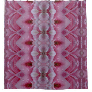 Cortina Para Box Tulipa Rosa Ikat 5