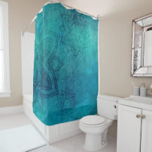 Turquesa Azul Design de Mandala