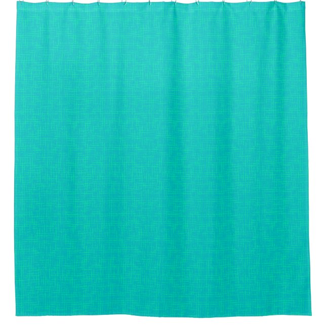 Cortina Para Box Turquesa neon texturizada. (Frente)