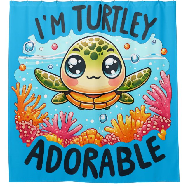 Cortina Para Box Turtley Adorable (Frente)