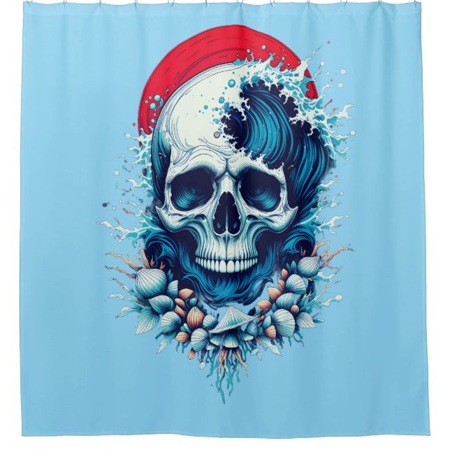 Cortina Para Box Última corrida do surf (Frente)