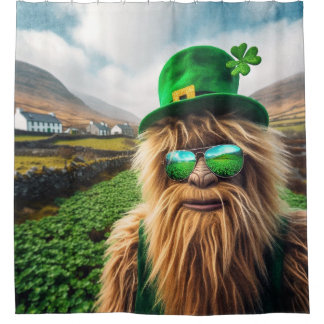 Cortina Para Box Um Sasquatch Irlandês