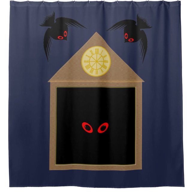 Cortina Para Box Uma Desgentileza de Ravens Halloween (Frente)