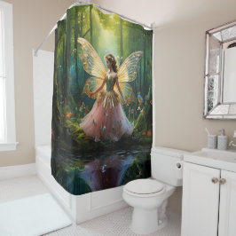 Cortina Para Box Uma fada mágica na floresta