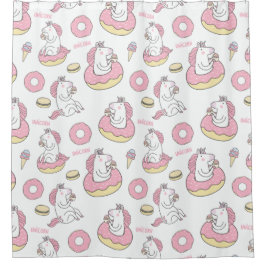 Cortina Para Box Unicórnios