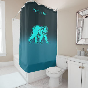 Cortina Para Box Urso Kodiak Azul
