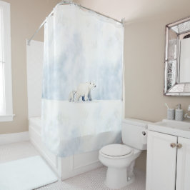 Cortina Para Box Ursos polares bonitos