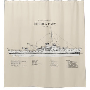 Cortina Para Box USCG Roger B. Taney whec-37 - SBD