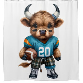 Cortina Para Box Vacas e Futebol das Highland