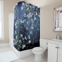 Van Gogh Almond Blossoms Midnight Blue
