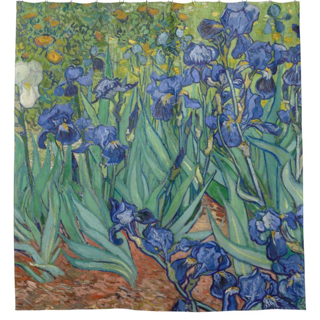 Cortina Para Box Van Gogh Irises (Frente)