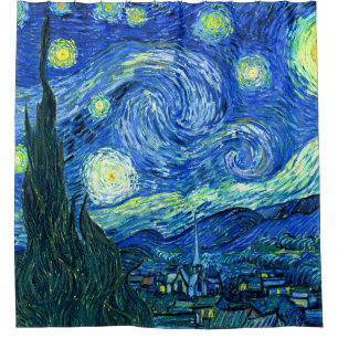 Cortina Para Box Van Gogh Starry Night