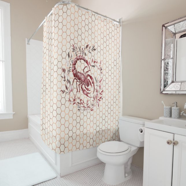 Cortina Para Box Veil of Mystery: Elegant Scorpio (In Situ)