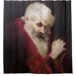 Cortina Para Box Velho Casaco vermelho (Papai Noel) (Natal)