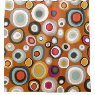 Cortina Para Box veneto boho spot âmbar