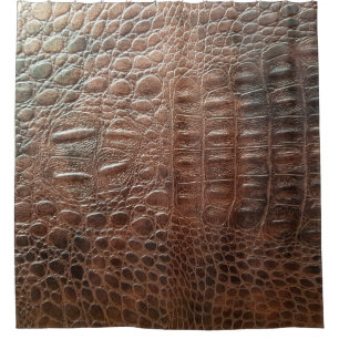 Cortina Para Box Verdadeira textura de couro natural, enfeite