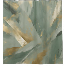 Verde Salvia Dourado Bege Cor Abstrato