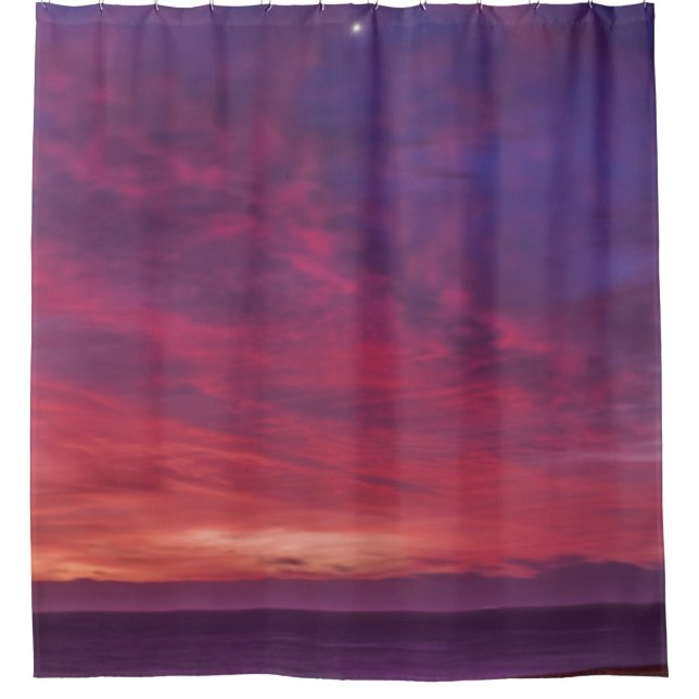 Cortina Para Box Viagem de espaço (Frente)