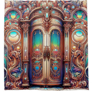 Cortina Para Box Viagens da Cortina do Chá do Wardrobe