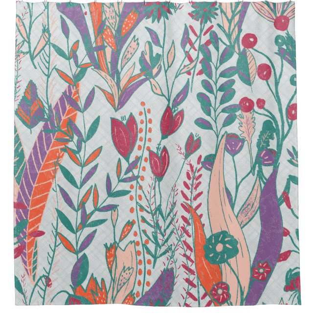 Cortina Para Box Vibrant Meadow Harmony (Frente)