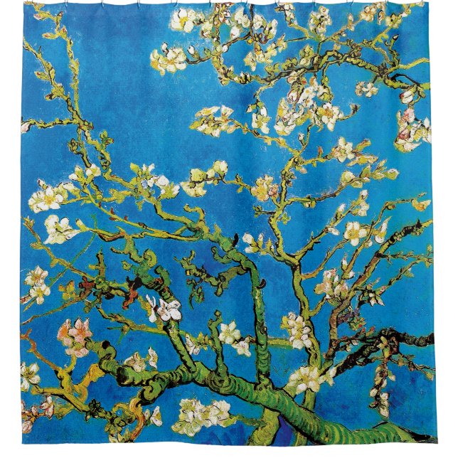 Cortina Para Box Vincent Van Gogh - Blossoming Almond Tree Fine Art (Frente)