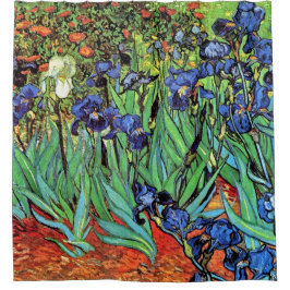 Cortina Para Box Vincent Van Gogh - Íris - Amante de Flores Arte Fi