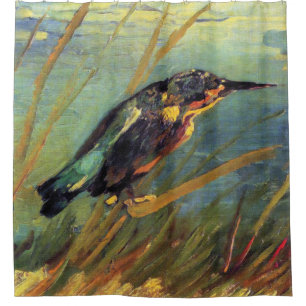 Cortina Para Box Vincent Van Gogh - The Kingfisher - Bird Lover Art