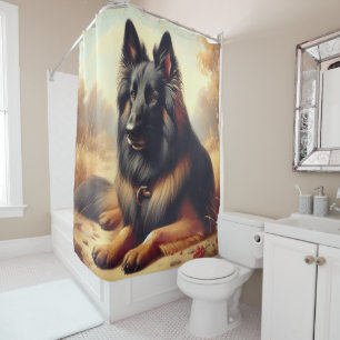 Cortina Para Box Vintage Belga Tervuren Painting