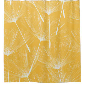 Cortina Para Box Vintage Dandelions: Padrão Invisível