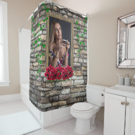 Cortina Para Box Vintage Fairytale Rosa Foto Girly