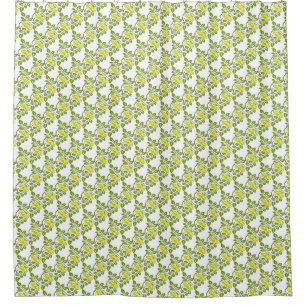 Cortina Para Box Vintage Floral ButterCup wallpaper damask