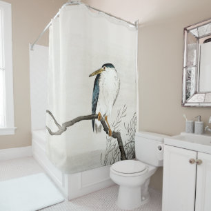 Cortina Para Box Vintage Ohara Koson Japonês